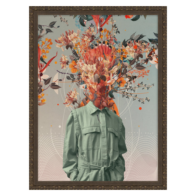 «You Smell Like Home» par Moth, Frank, H 28 po x l 21 po, Doré
