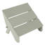 Chaise Adirondack en plastique avec repose-pieds Cania-522758030