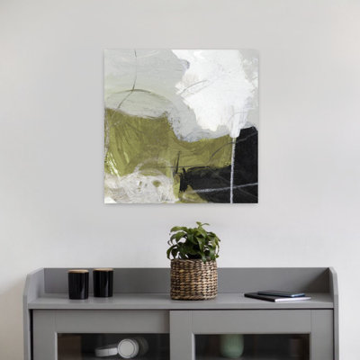 Distance, art mural abstrait contemporain