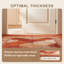 Tapis Hawthorn2 Modern Circles géométrique orange, rouge et crème, lavable à la machine, antidérapant, à poils courts, pour l'intérieur et l'extérieur, adapté aux animaux domestiques, idéal pour le salon, la chambre, la salle à manger, l'entrée, le couloir ou le bureau.-183083975