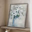 Reproduction encadrée de bouquet d'anémone blanche - bois massif 47428-344527628