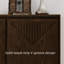 Buffet de rangement moderne en forme de V-1244441255