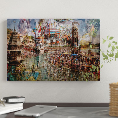 «Holy India», reproduction d'impression sur toile