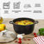 SQ Professional Nea Non-Stick Aluminium Stock Pot-53235878-53209695