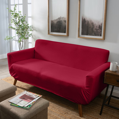 Housse pour causeuse à coussins carrés