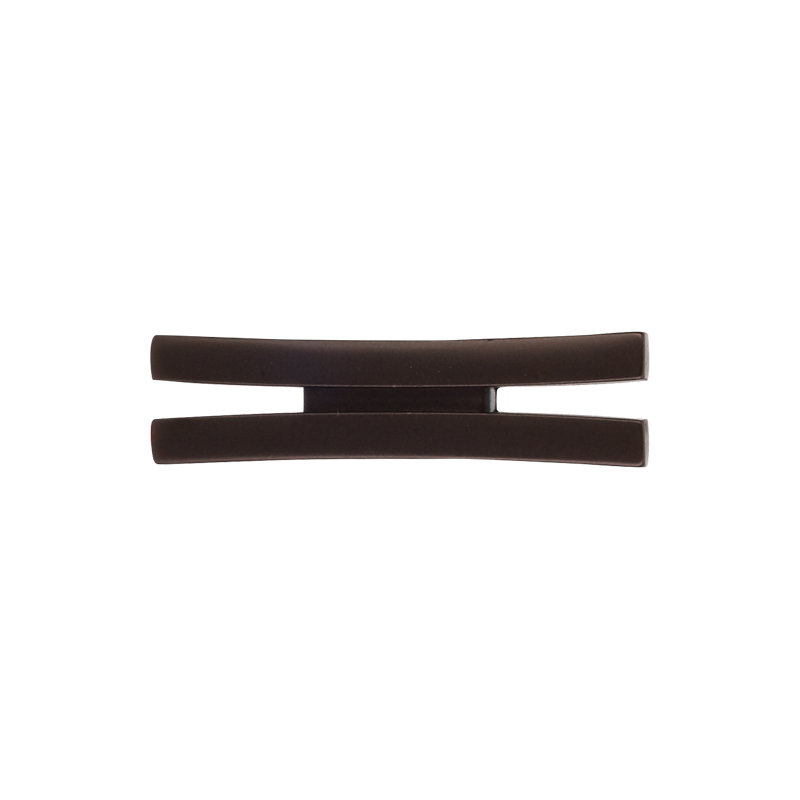 Flared 2 5/8" Length Geometric Knob, Oiled Rubbed Bronze