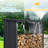 3Ft X 5Ft Black Metal Firewood Shed - Ergonomic Design For Easy Access , Lumber Storage Efficient Space Utilization