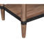 Table de chevet à un tiroir Tranquitt 26 po, assemblage minimal, finition noyer