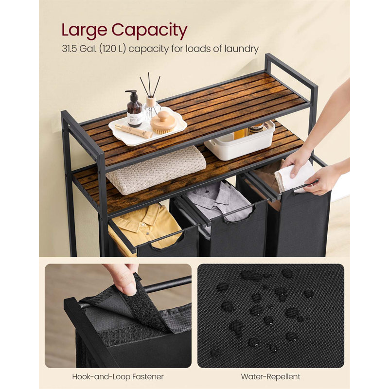 Bhargava Laundry Hamper with Handles