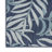 Alizay Floral Polypropylene Indoor/Outdoor Area Rug in White/Navy Blue-1225729788