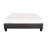 Speedy Dark Grey Upholstered Platform Bed Base-1672085511