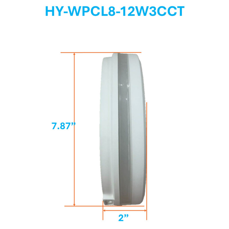 Dimmable Round Flush Mount