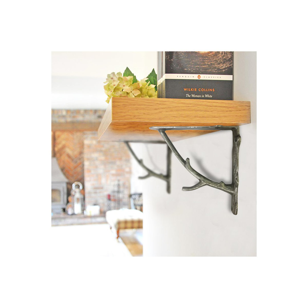 Jenkinsburg Branch Wall Shelf Bracket (Set of 2) Williston Forge 