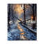 Horloge murale Alley Of Trees In The Park II - Paysages-2004631010