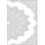 Tapis demi-étoile à motif tissé lavable-320432847