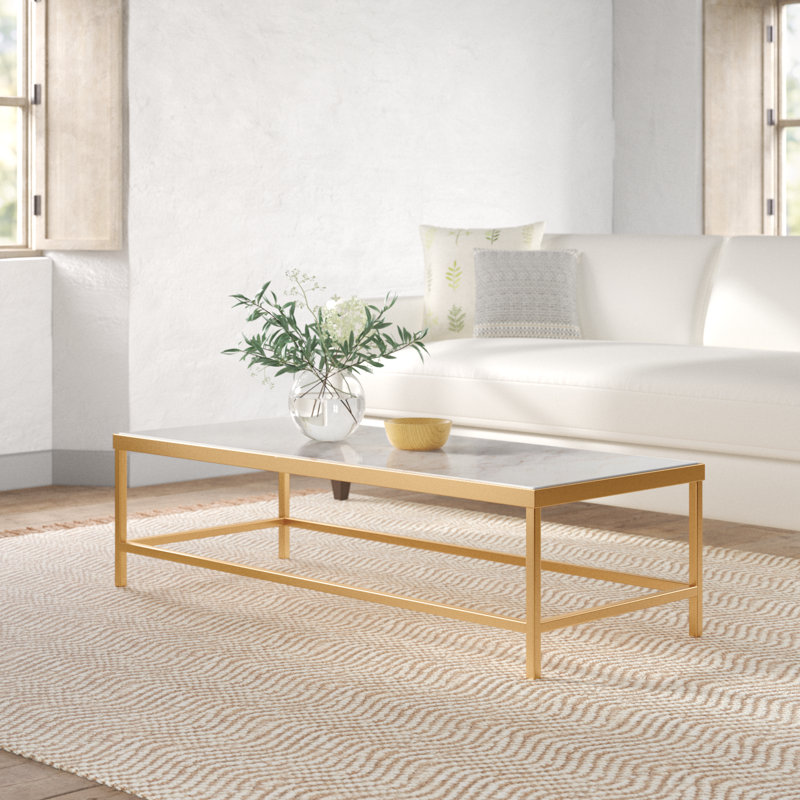 Ryden Genuine Marble Single Coffee Table
