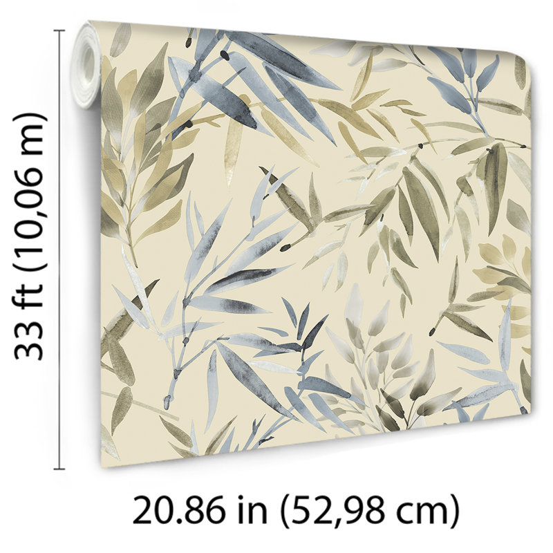 Papier peint peint auvent bleu, Bleu