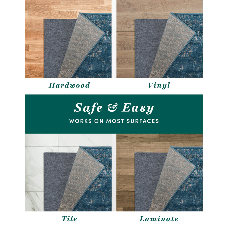 Casino Gourley Rug Bundle, Yes, Blue, Rectangle 5'3" x 8'