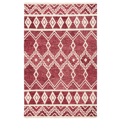Tonsey Hand Tufted Wool Southwestern Rug