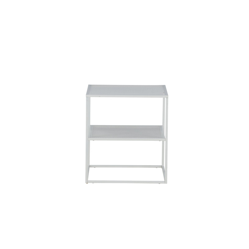 Jake-Tyler Frame Coffee Table with Storage, White
