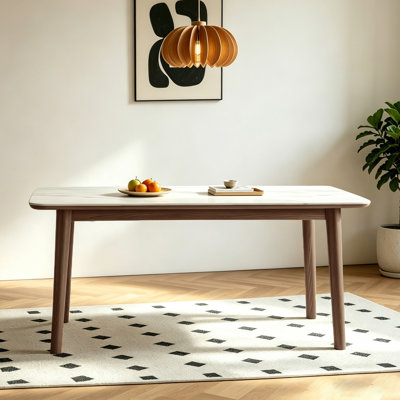 Table de salle à manger en bois massif Simplicity