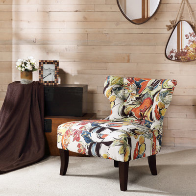 Versatile Den Accent Chair With Cover And Legs Balcony Attached Cushion