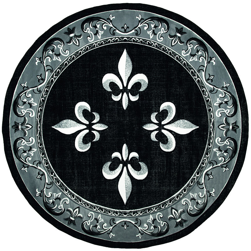 Goines Indoor Rug, Round 7'10"