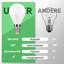 LED bulb 6 E14 white: 5W P45 light bulb 2700K warm white bulb corresponds to 50W halogen lamp