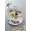 Archive Rose Bone China Tiered Stand