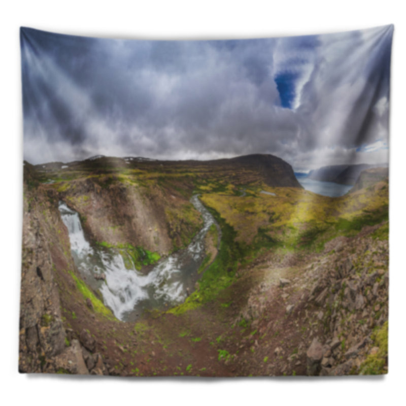 Polyester Tapestry, 68" H x 80" W