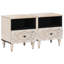 40cm W Solid Wood Bedside Table
