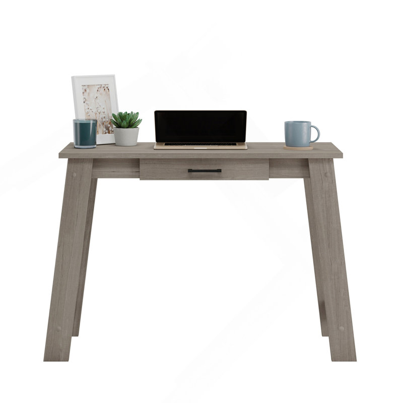 Table d'écriture, finition brun grisâtre