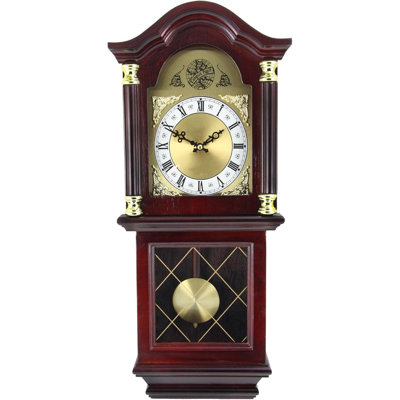 Cherry Oak Clock