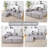 Modern Minimalist Modular Sectional Sofa