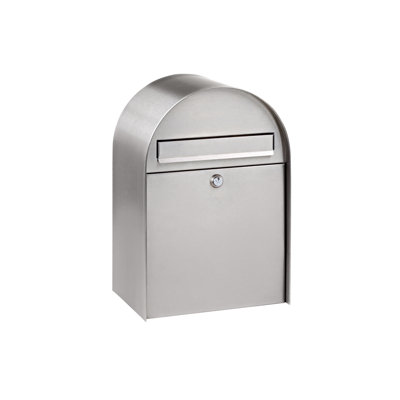 Nordic Wall Mounted Galvanised Steel Lockable Weatherproof Post Box