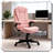 High Back Vibrating Massage Chair Heat Adjustable Height Executive-1138823968-1138823969