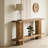 71" Console Table, 2-Tier Hallway Table Sofa Table Behind Couch