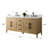 Chambery 72" Double Sink Bathroom Vanity with Engineered Marble Top-94811317-94811318