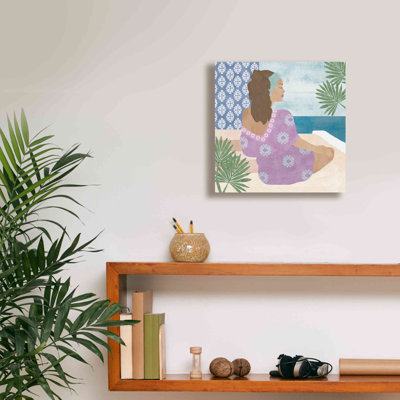 «Mediterranean Holiday III» par Flora Kouta, impression sur toile