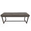 Armor Faux Leather Upholstered Bench-1587793923