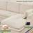  Modular Sectional Sofa with Chaise Lounge, Comfy Deep Dual-Layer Cushion Couch-128968753-128968744