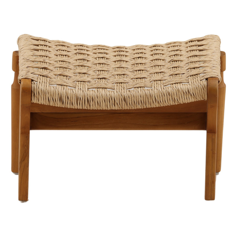 Outdoor Teak Ottoman