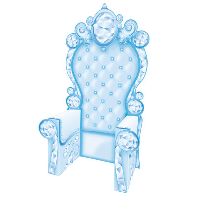 3-D Wntr Wndrlnd Ice Crystal Throne Prop