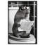 «Me Time Capybara», art de salle de bain amusant par Art Remedy-110314729-110314732-110314734