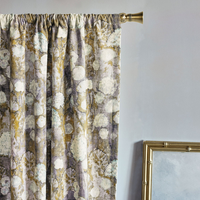 Evangeline Room Darkening Curtain, 96" W x 96" L