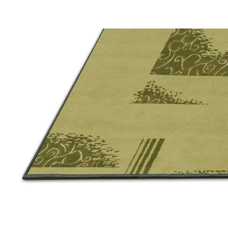 Abstract Indoor Rug, Rectangle 2' x 3'