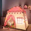 Living And Home 100cm W x 130cm D Indoor Fabric Pop-Up Play Tent