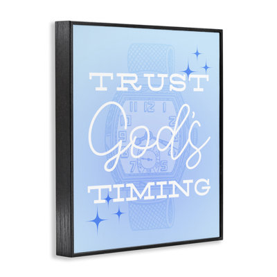  «Trust Gods Timing», impression numérique sur toile par Daphne Polselli