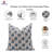 Fabdivine pushp samita Block Printed Cotton Cushion Cover Artisan Handmade Boho Décor- 18x18 Inch-88793082