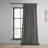Matra Room Darkening Rod Pocket Single Curtain Panel-1326252999-1230320490